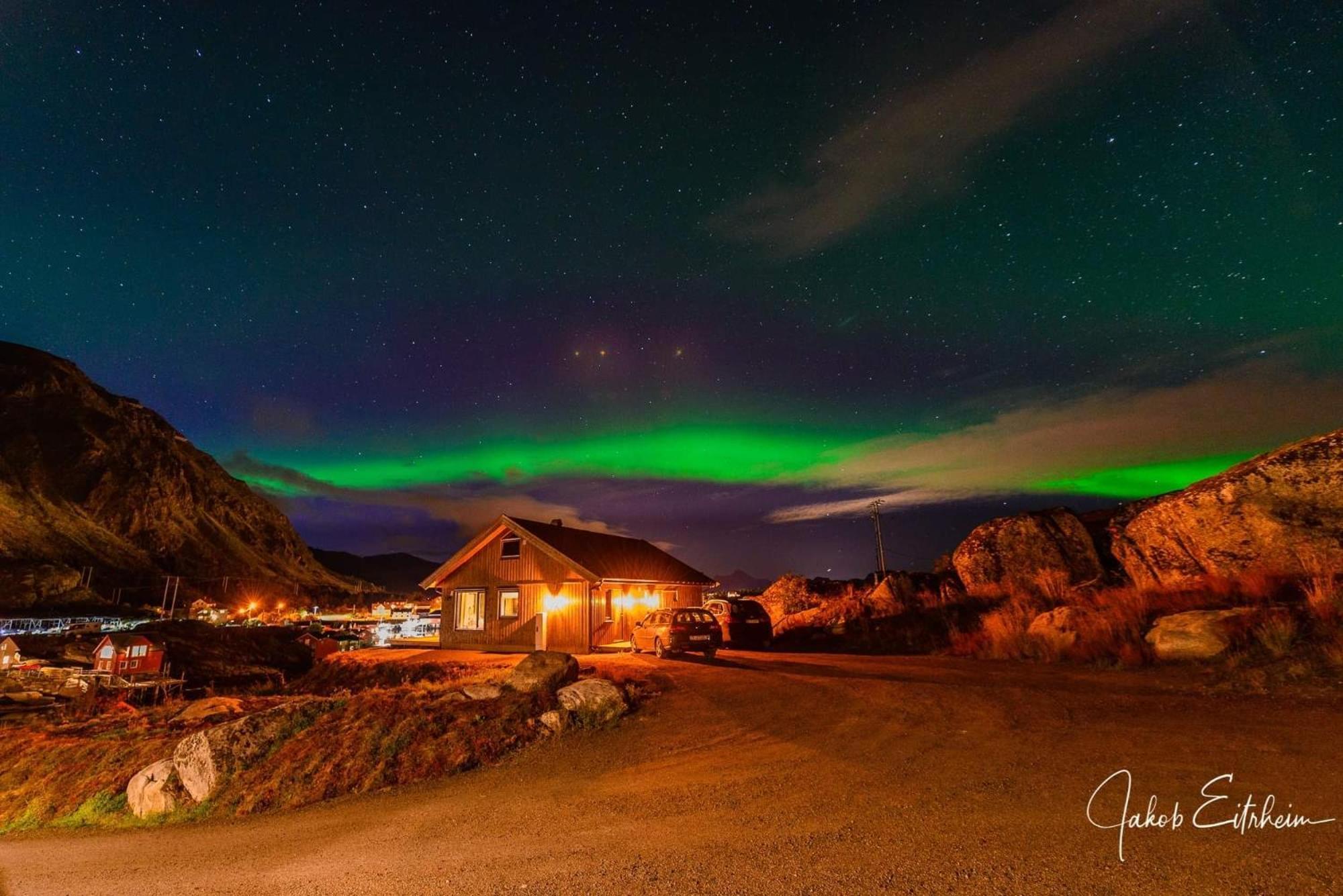 Superior Cabin Ballstad Lofoten Eksteriør billede