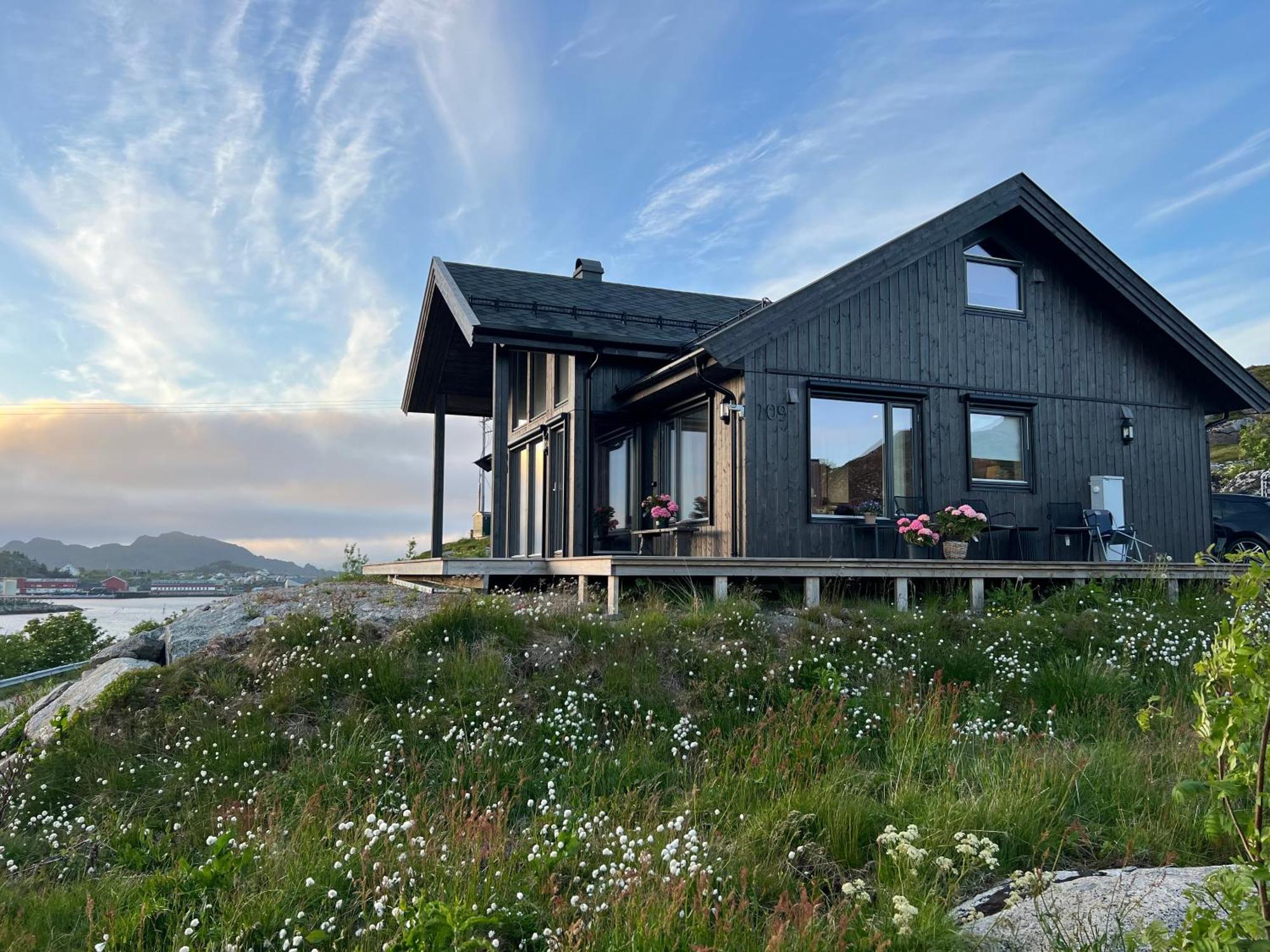 Superior Cabin Ballstad Lofoten Eksteriør billede